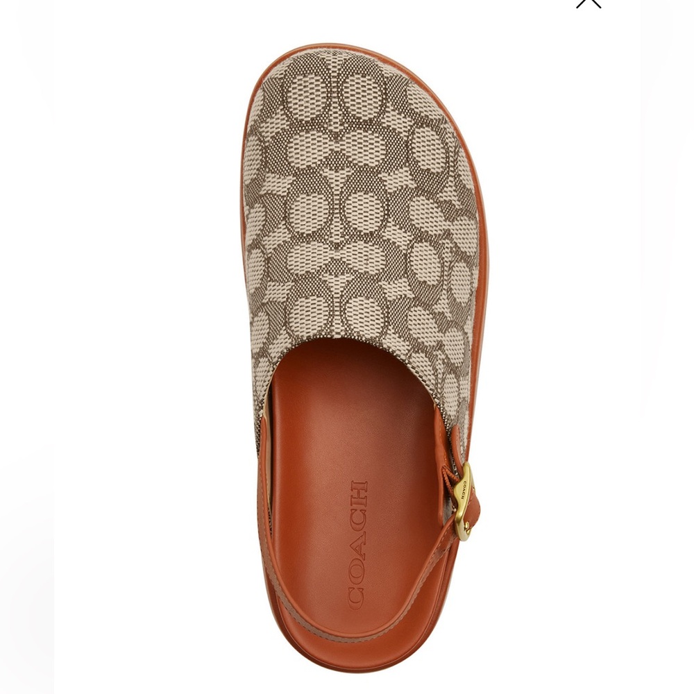 NWT COACH
Women's Sculpted C Signature Jacquard
Logo Platform Clogs - Picture 6 of 16